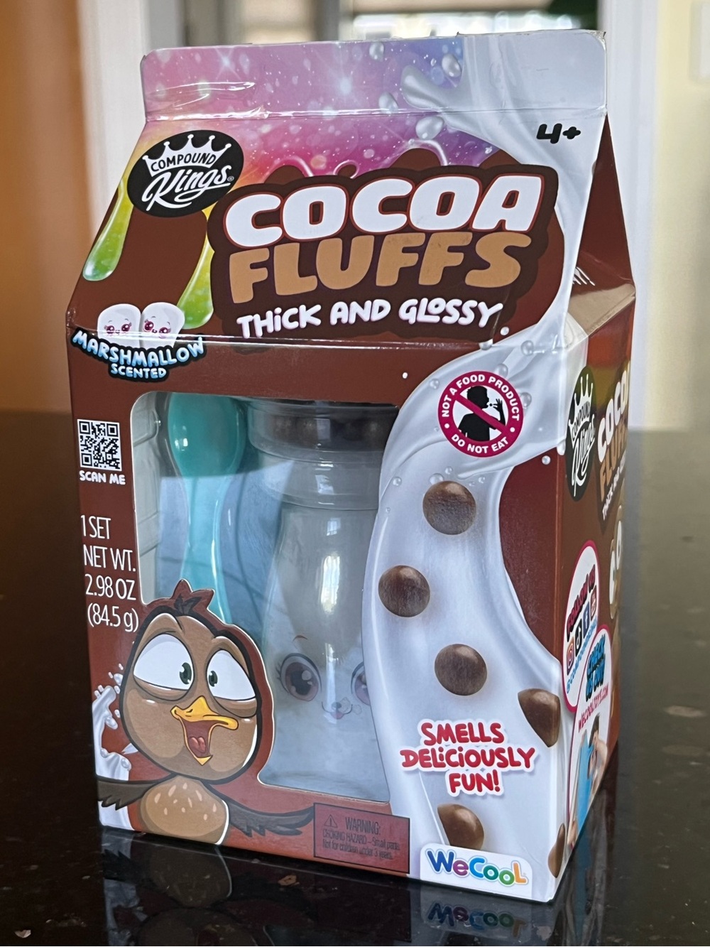Cocoa Fluffs Marshmallow Scented Thick and Glossy Slime
